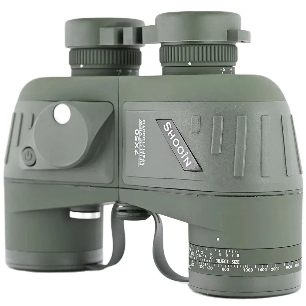binocolo 7x50 con telemetro marino