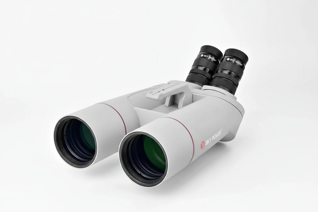 Binocolo astronomico angolato
