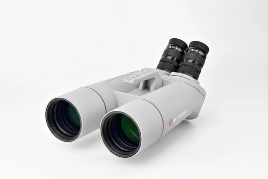 Binocolo astronomico angolato