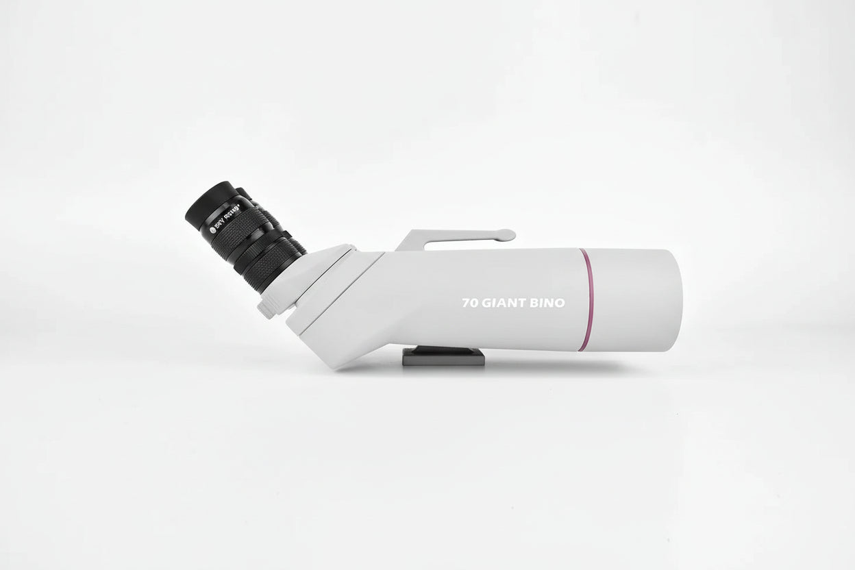 Binocolo astronomico angolato