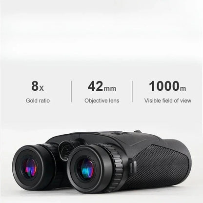 Binocolo con Telemetro Laser 8x42