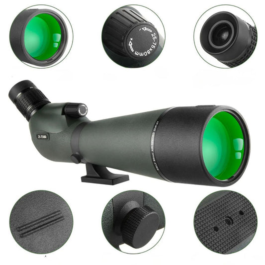 Cannocchiale Spotting Scope 25-75x80 - 600m