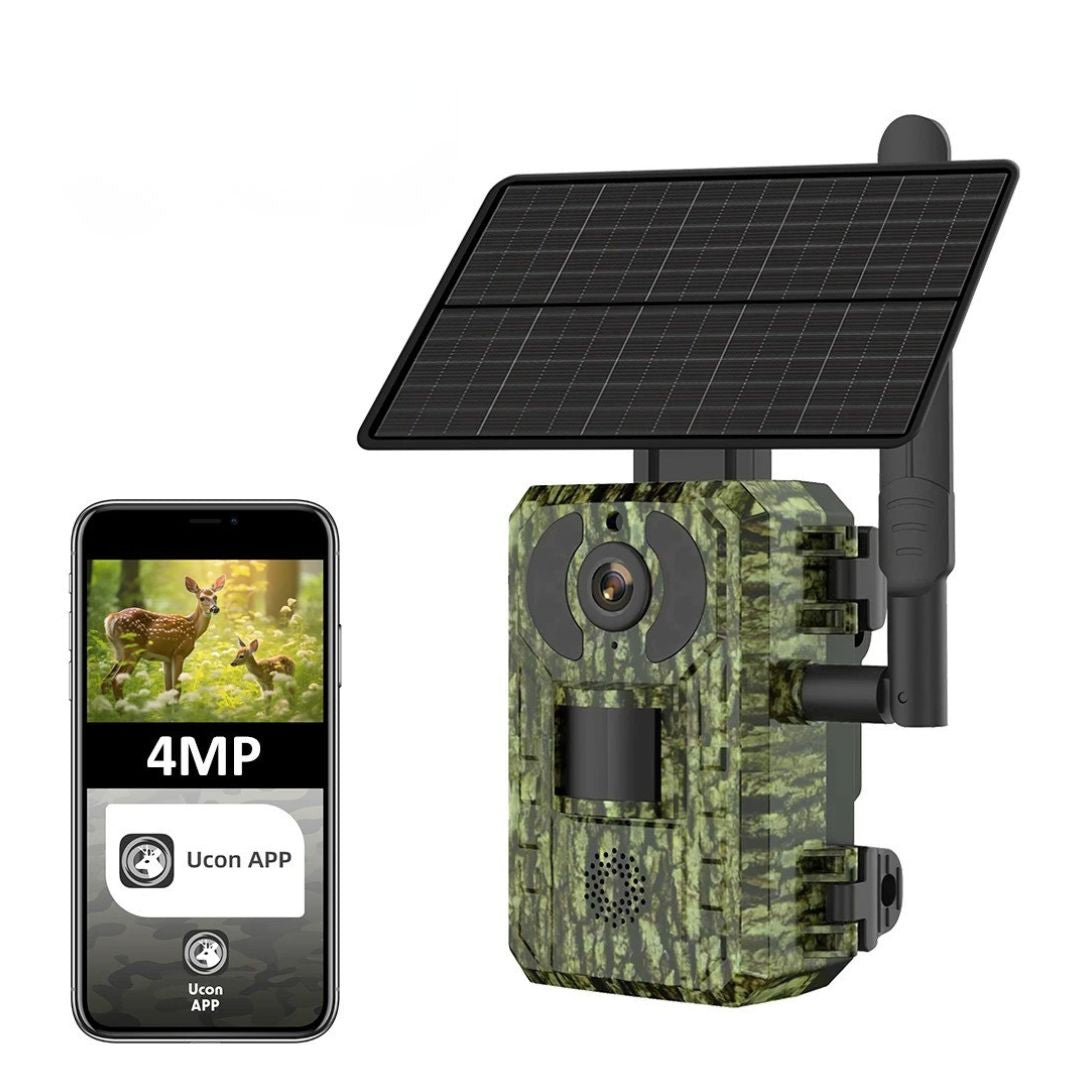 Fototrappola 4G 128G Solare Rehent - Autonomia Illimitata