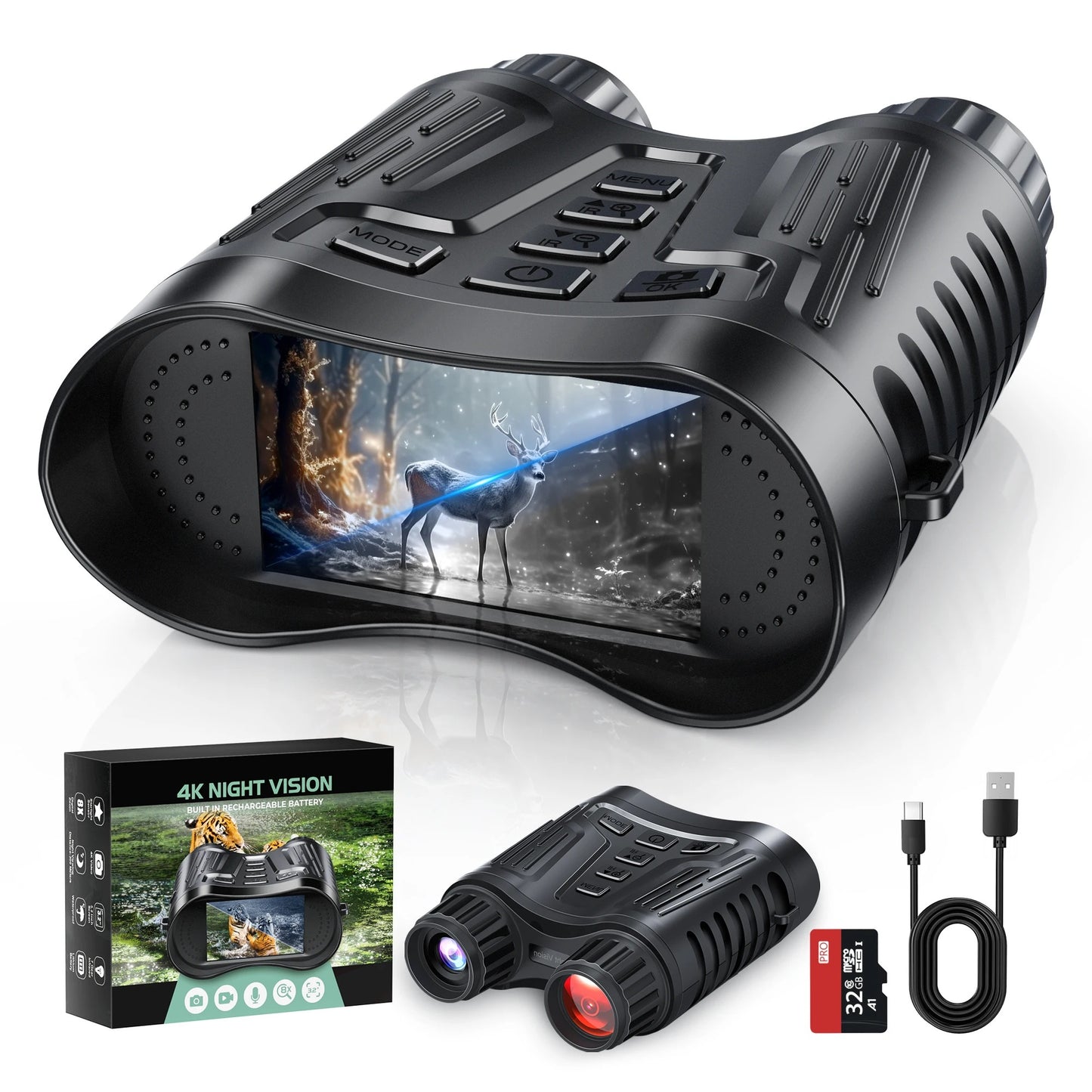 Monocolo Visione Notturna 4K UHD